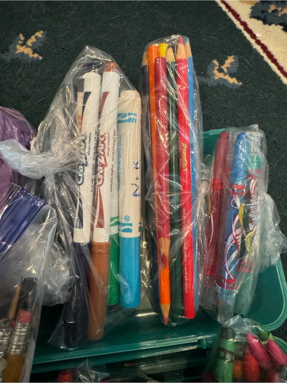 Kids Coloring and Writing Set — Assorted Colors all tested they work